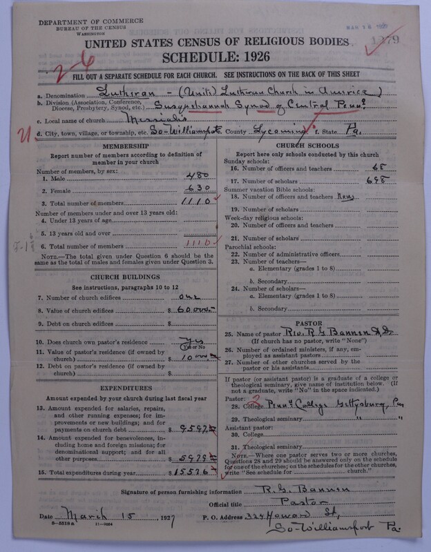 Scan of United Lutheran Church in America: 1279