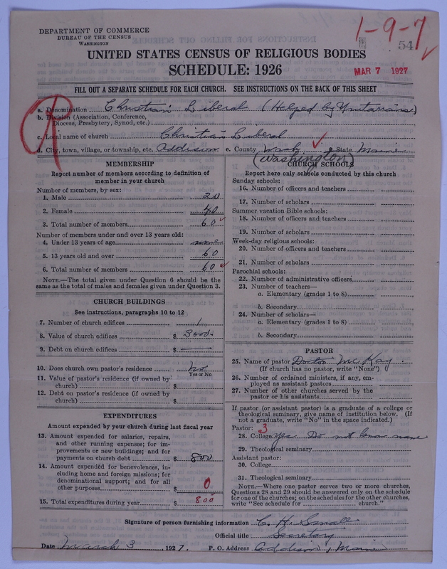 Scan of Universalist Church: 54