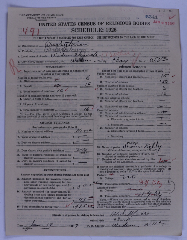 Scan of Presbyterian Church in the United States of America: 6341
