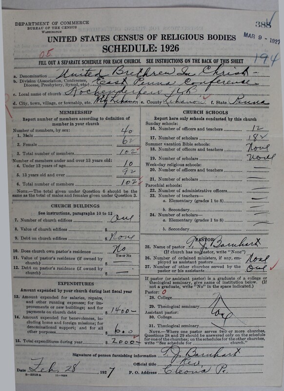 Scan of Church of the United Brethren in Christ: 388