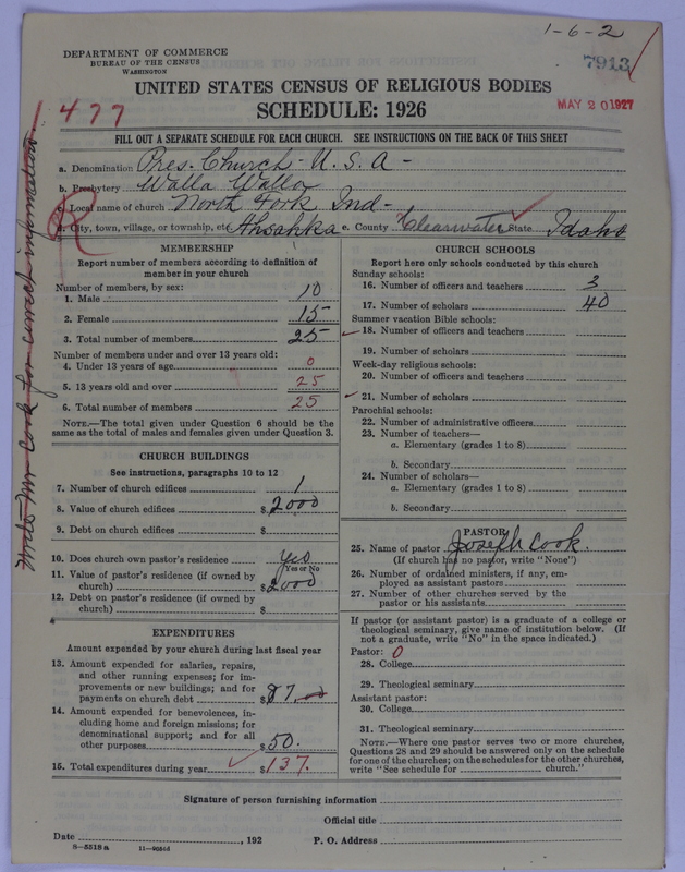 Scan of Presbyterian Church in the United States of America: 7913