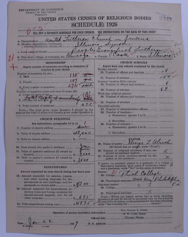 Scan of United Lutheran Church in America: 2323