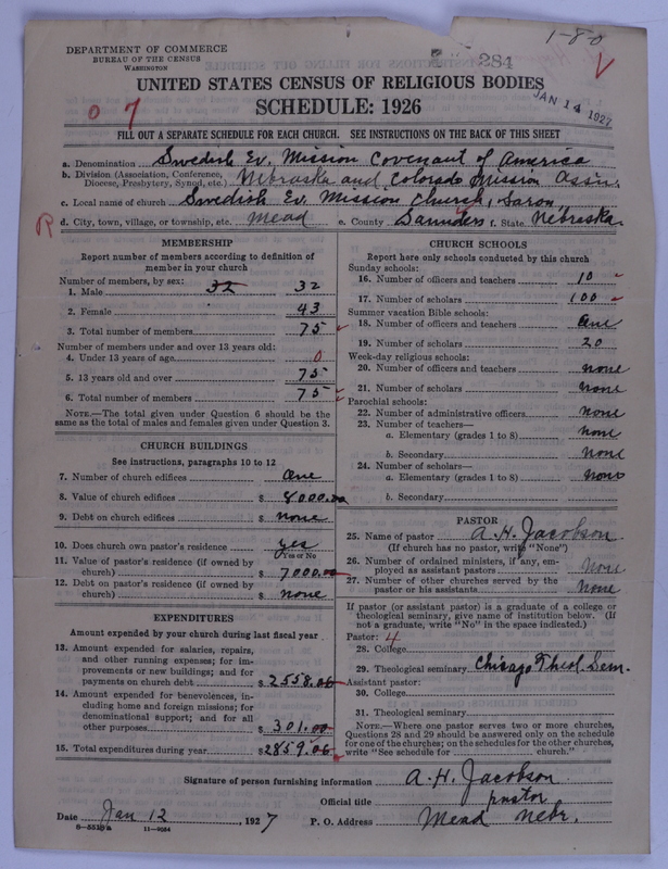 Scan of Swedish Evangelical Mission Covenant of America: 284