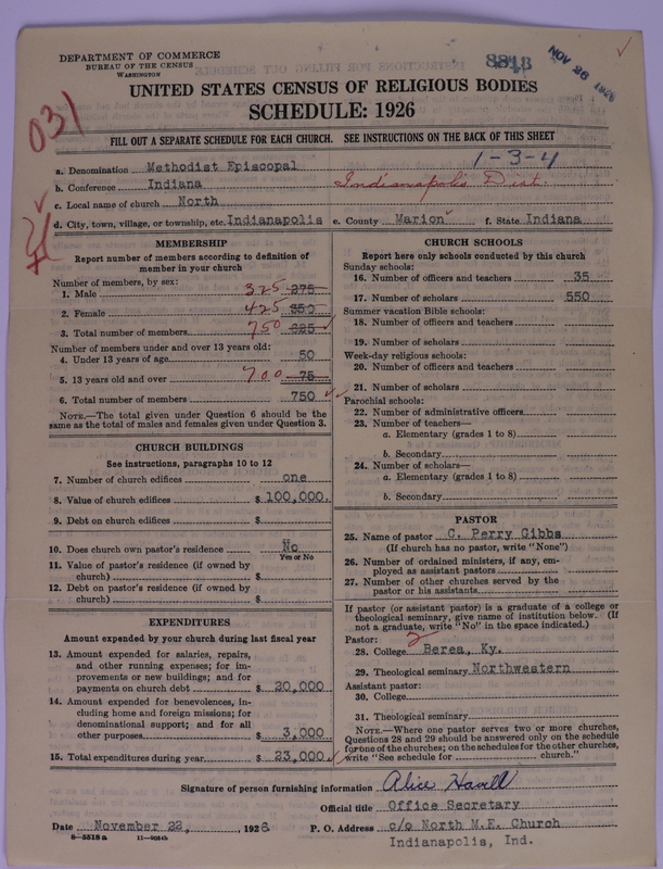 Scan of Methodist Episcopal Church: 8813