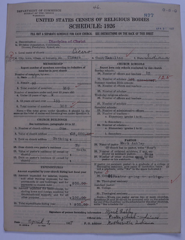 Scan of Disciples of Christ: 877
