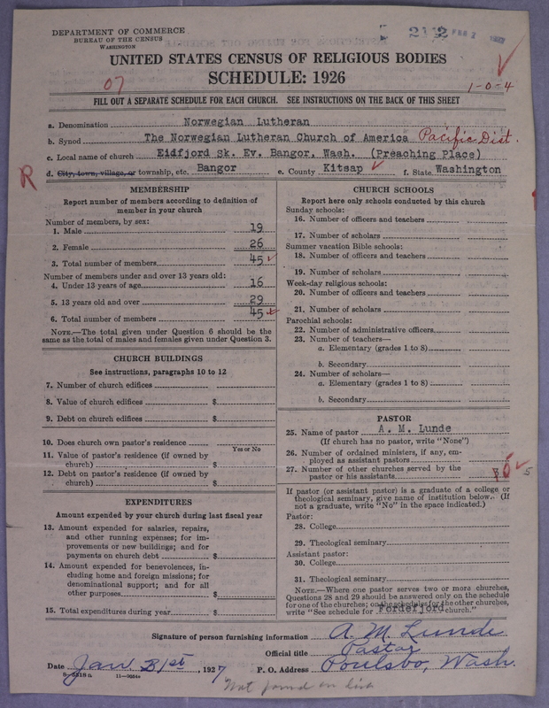 Scan of Norwegian Lutheran Church of America: 2443