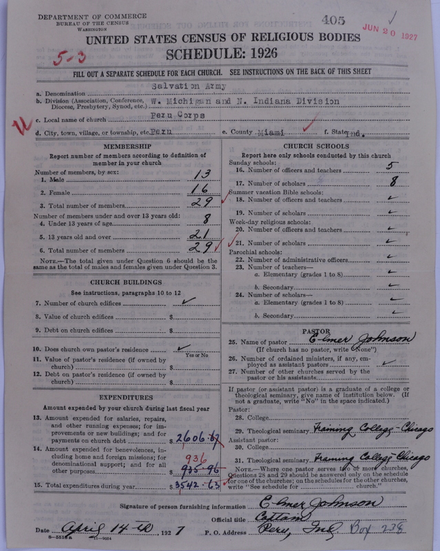 Scan of Salvation Army: 405