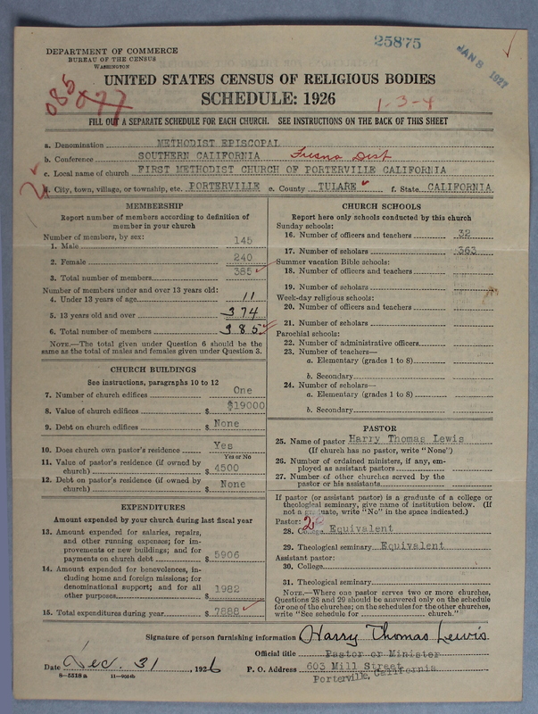 Scan of Methodist Episcopal Church: 25875