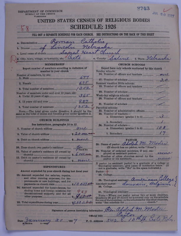 Scan of Roman Catholic Church: 8743
