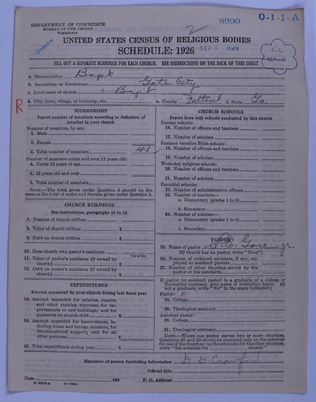 Scan of Negro Baptists: 8990