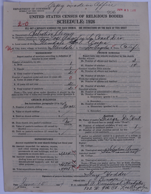 Scan of Salvation Army: 996