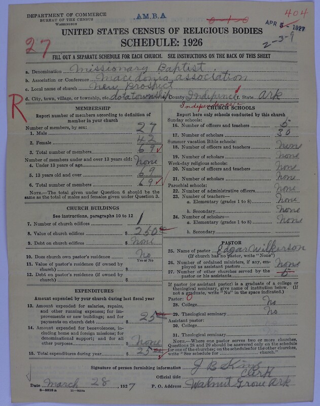 Scan of Landmark Baptist of America: 404