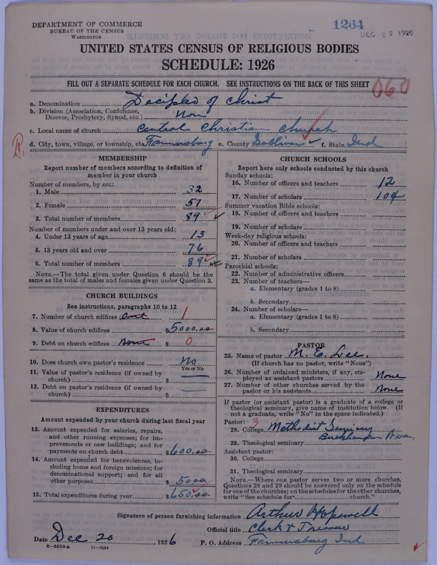 Scan of Disciples of Christ: 1264