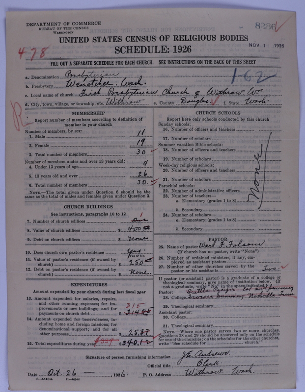 Scan of Presbyterian Church in the United States of America: 8286