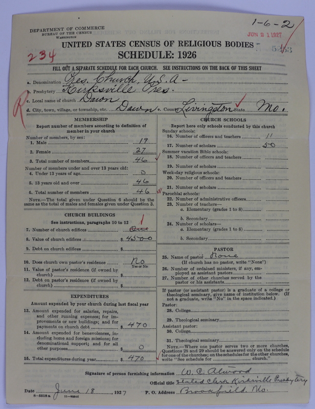 Scan of Presbyterian Church in the United States of America: 5253