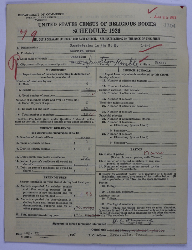Scan of Presbyterian Church in the United States: 3304