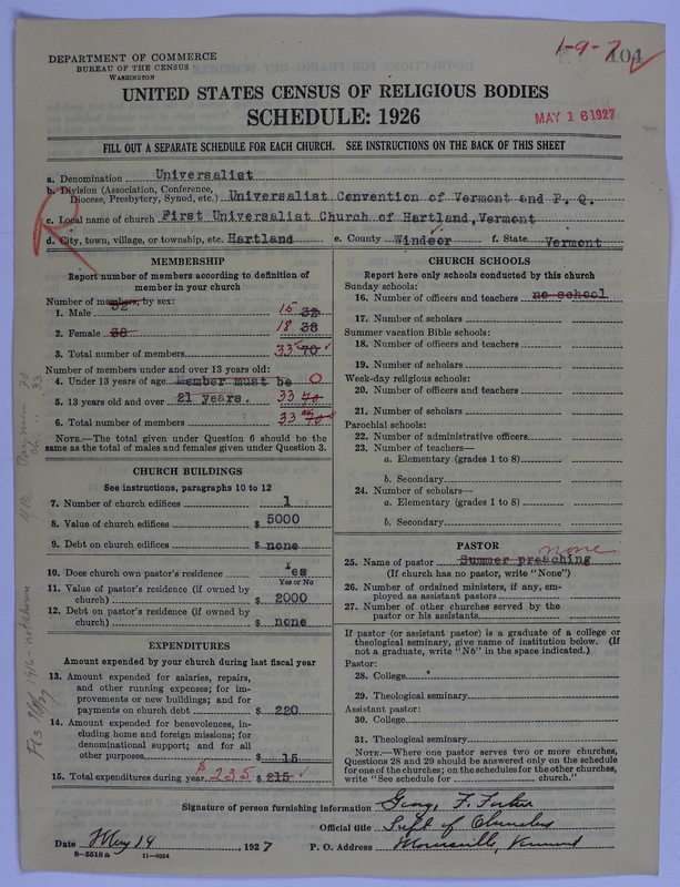 Scan of Universalist Church: 104