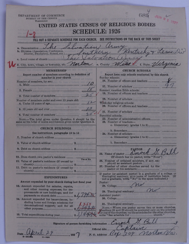 Scan of Salvation Army: 684