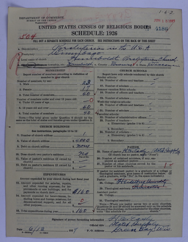 Scan of Presbyterian Church in the United States of America: 4186