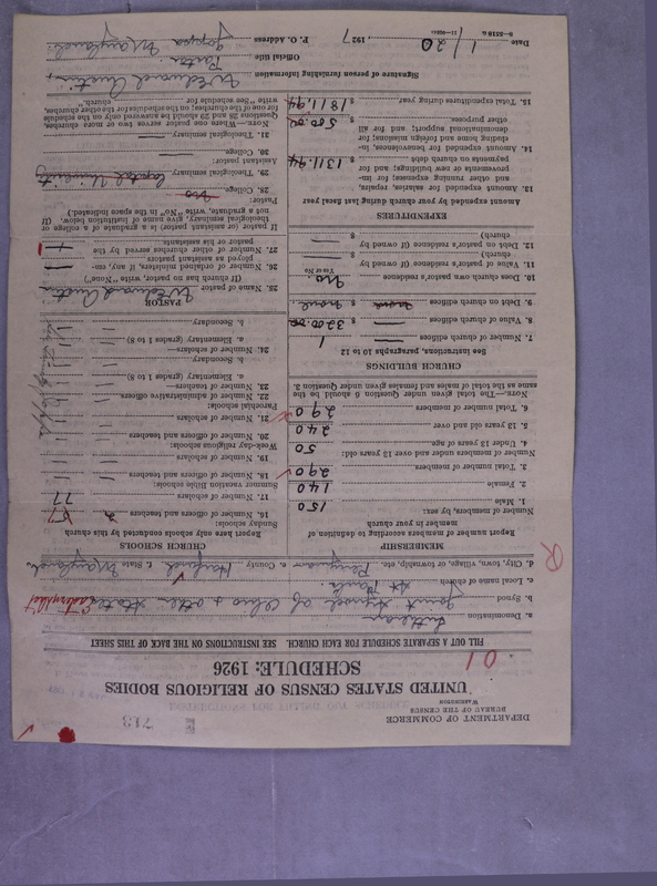 Scan of Synod of the Reformed Presbyterian Church of North America: 713