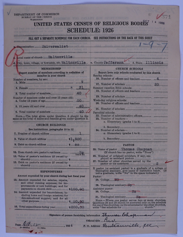 Scan of Universalist Church: 371