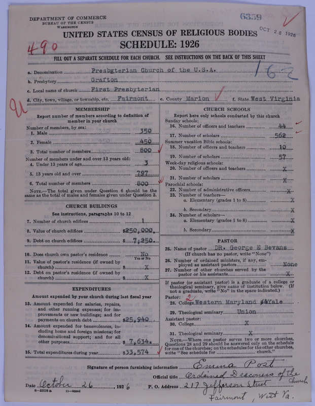 Scan of Presbyterian Church in the United States of America: 6359