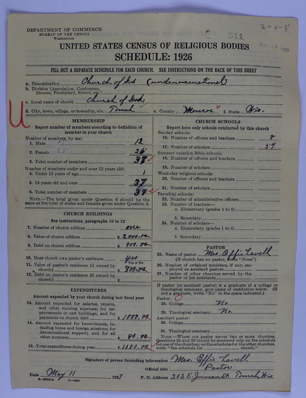 Scan of Church of God (Headquarters, Anderson, Ind.): 311