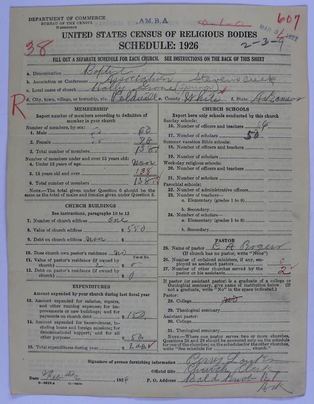 Scan of Landmark Baptist of America: 607
