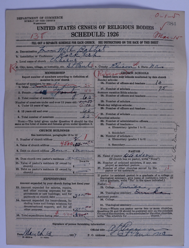 Scan of Free Will Baptists: 384