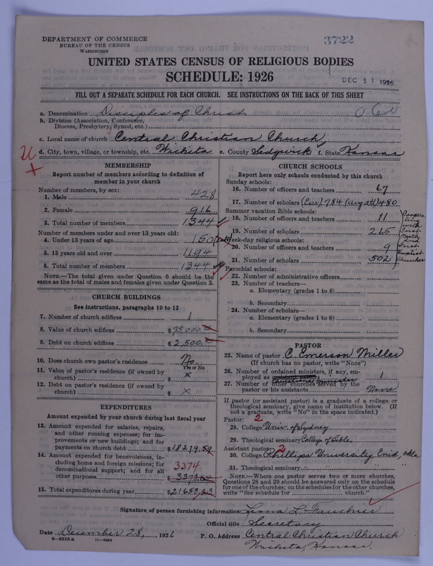 Scan of Disciples of Christ: 3722