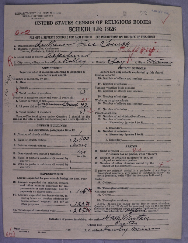 Scan of Lutheran Free Church: 72