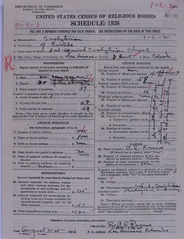 Scan of Presbyterian Church in the United States of America: 8002