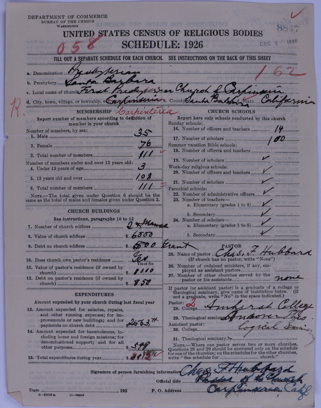 Scan of Presbyterian Church in the United States of America: 8847