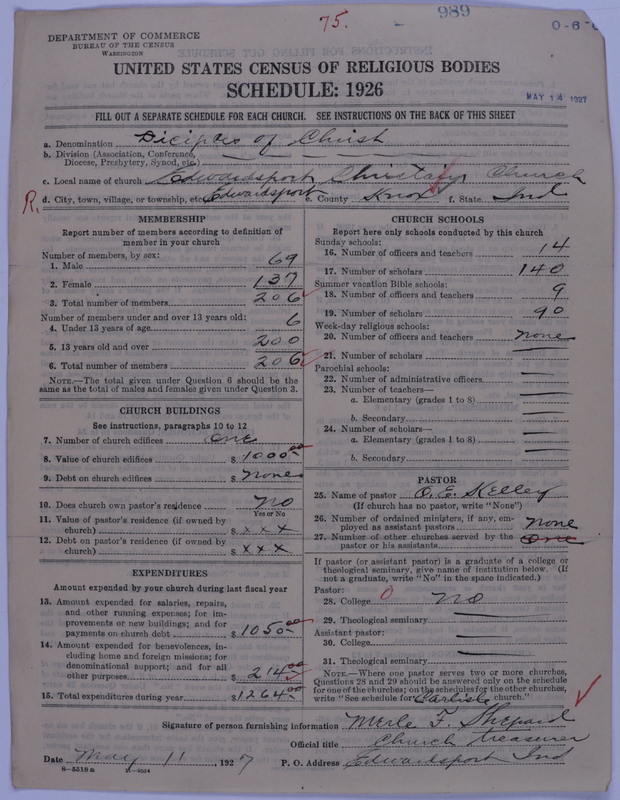 Scan of Disciples of Christ: 989