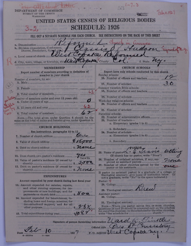 Scan of Reformed Church in America: 53