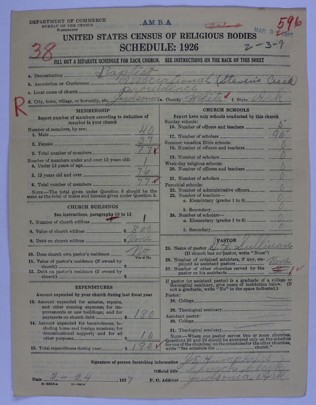 Scan of Landmark Baptist of America: 596