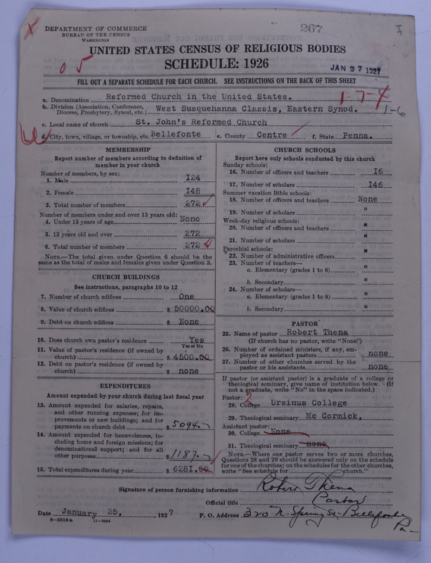 Scan of Reformed Church in the United States: 267