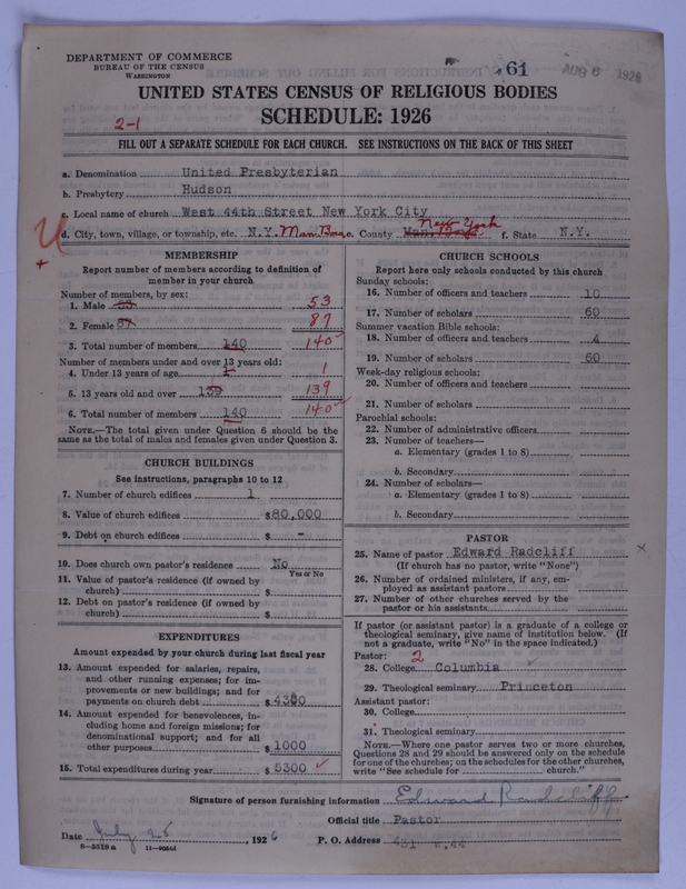 Scan of United Presbyterian Church of North America: 61