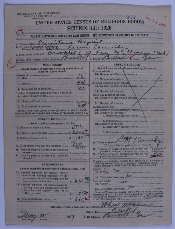 Scan of Primitive Baptists: 962