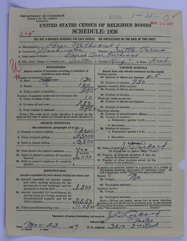 Scan of Free Methodist Church of North America: 1238