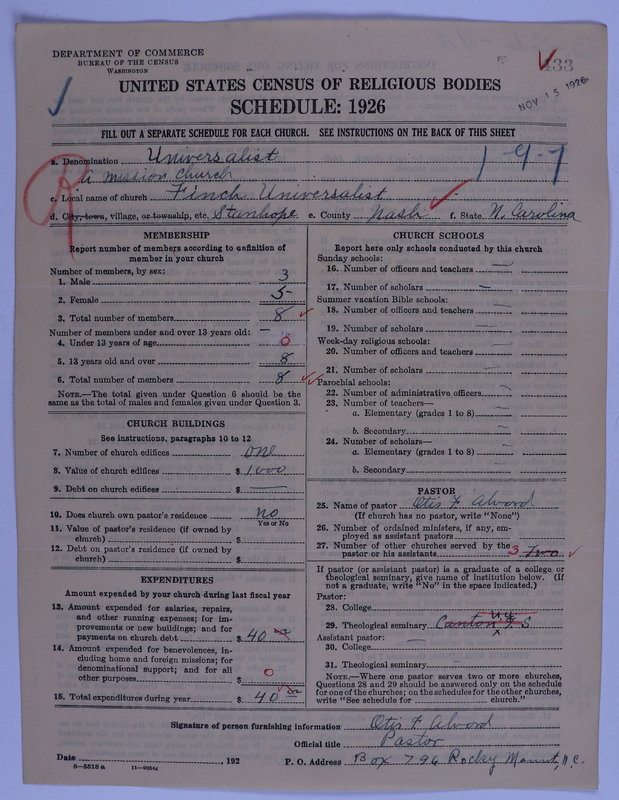 Scan of Universalist Church: 433
