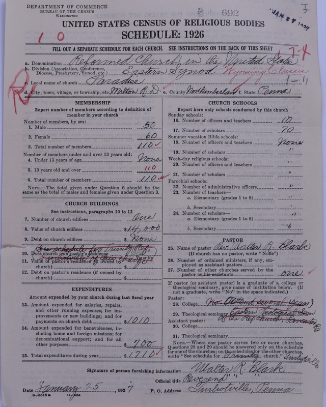 Scan of Reformed Church in the United States: 692