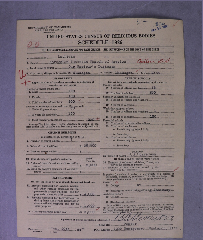 Scan of Norwegian Lutheran Church of America: 108