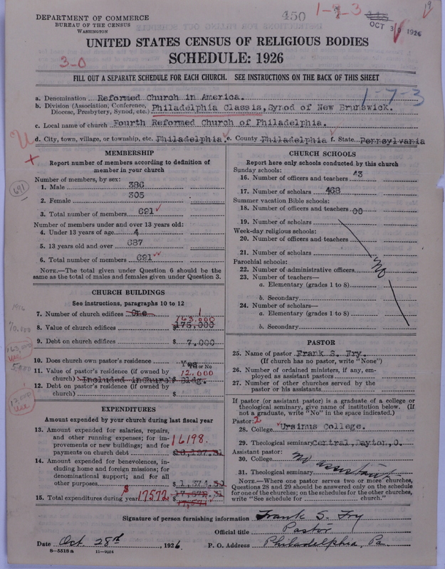 Scan of Reformed Church in America: 450