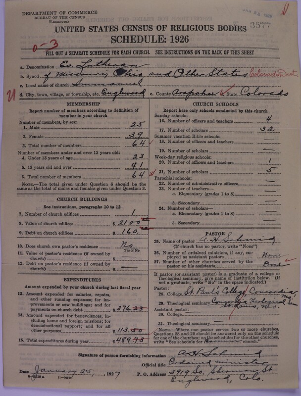 Scan of Evangelical Lutheran Synodical Conference of America: Evangelical Lutheran Synod of Missouri, Ohio, and Other States: 3577