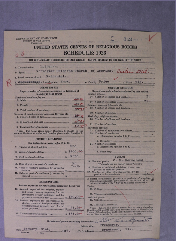 Scan of Norwegian Lutheran Church of America: 352