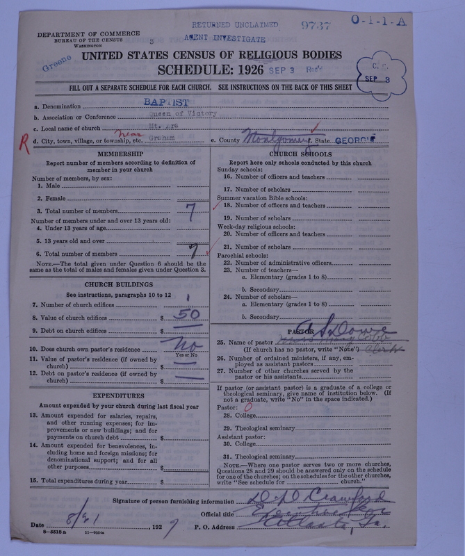 Scan of Negro Baptists: 9737