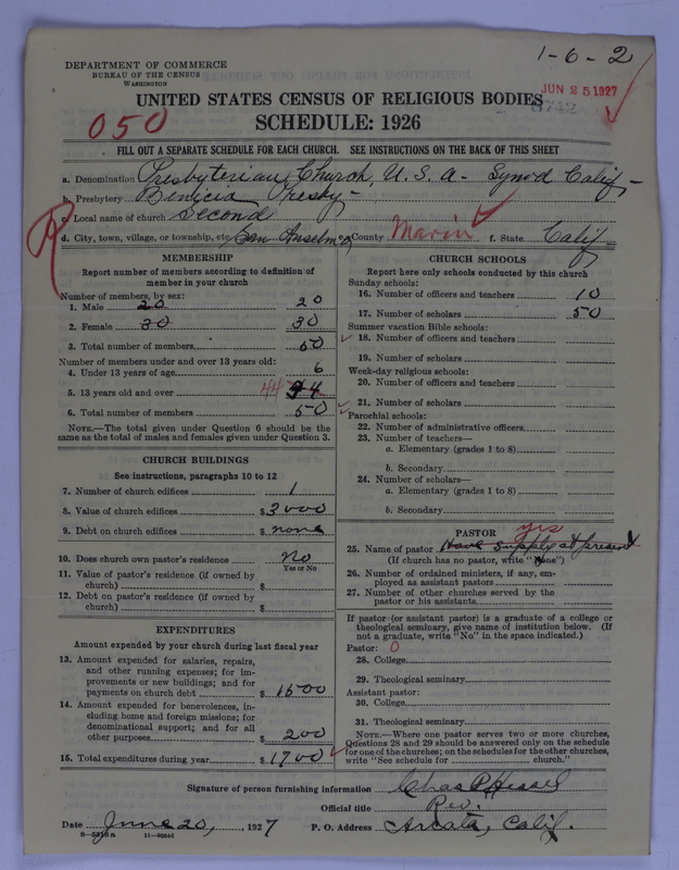 Scan of Presbyterian Church in the United States of America: 8742