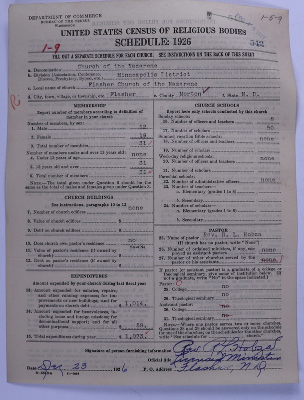 Scan of Church of the Nazarene: 542