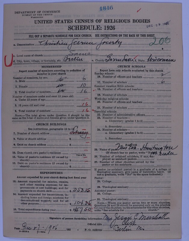 Scan of Church of Christ, Scientist: 1846